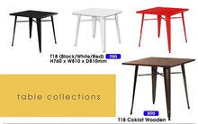 Load image into Gallery viewer, Metal Dining Table supplier in Malaysia by M&amp;N Furniture Trading Sdn Bhd
